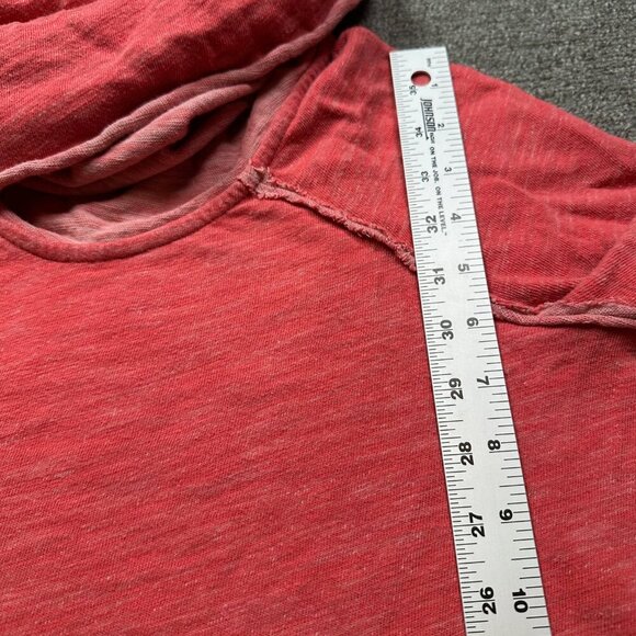 Free People Beach Cowl Neck Pink Sweatshirt Coverup One Size - Summer / Vacation - Picture 5 of 6